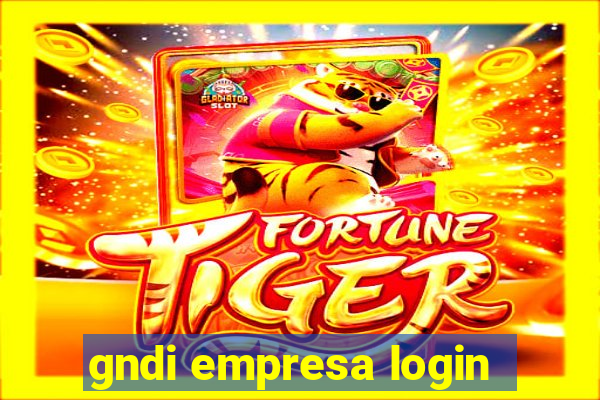 gndi empresa login