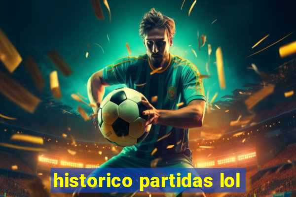 historico partidas lol