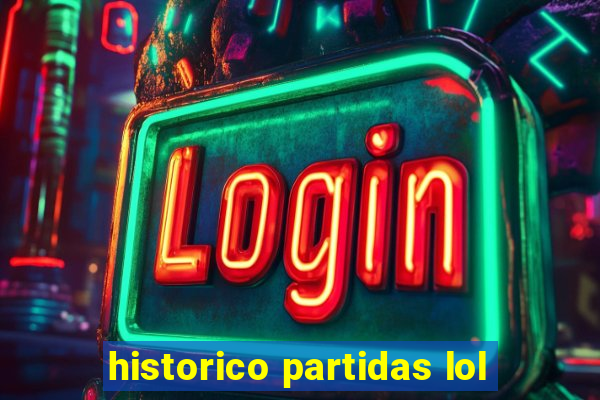 historico partidas lol