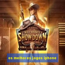 os melhores jogos iphone