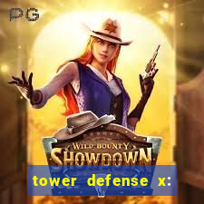 tower defense x: beta codes