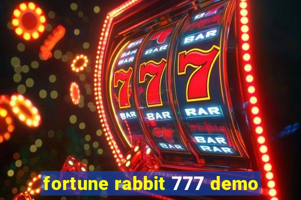 fortune rabbit 777 demo