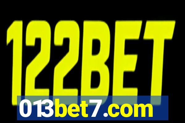 013bet7.com