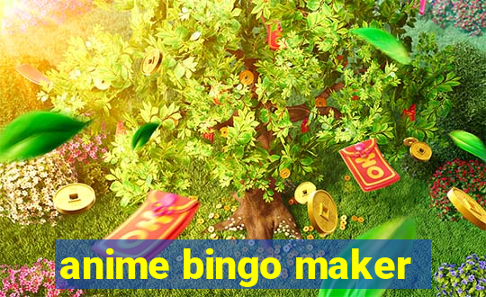 anime bingo maker