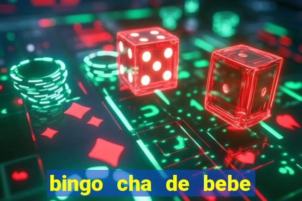 bingo cha de bebe cartelas para imprimir