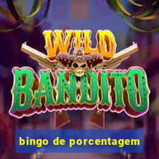 bingo de porcentagem