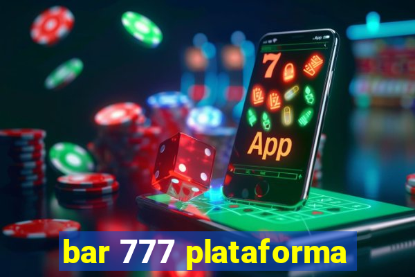 bar 777 plataforma