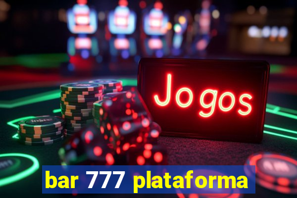 bar 777 plataforma