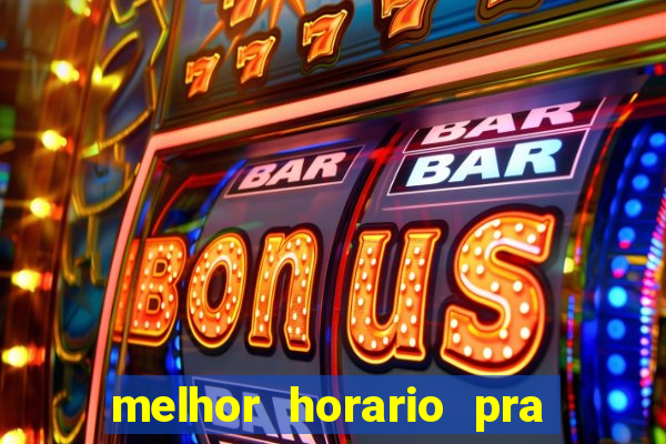 melhor horario pra jogar fortune rabbit