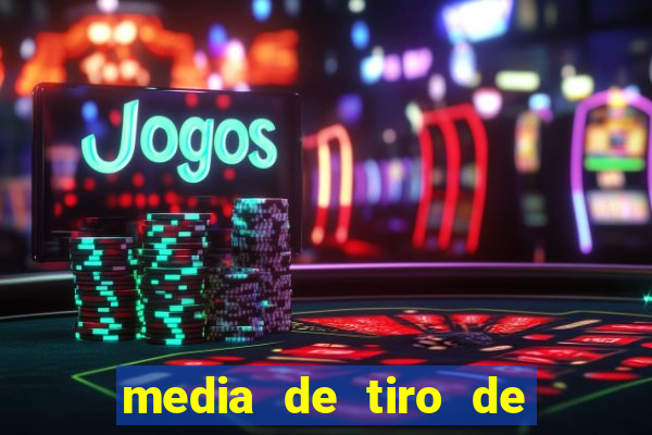 media de tiro de meta por jogo