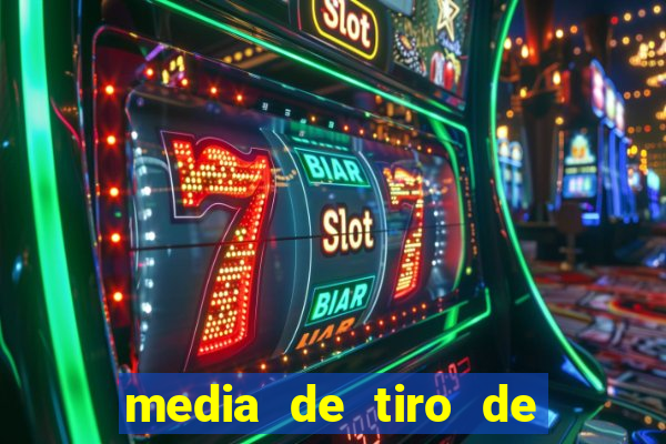 media de tiro de meta por jogo