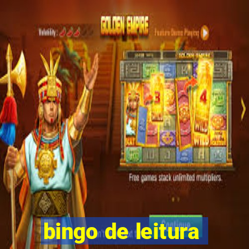 bingo de leitura