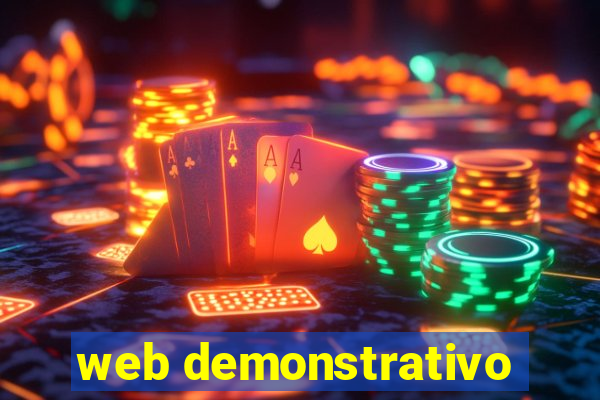 web demonstrativo