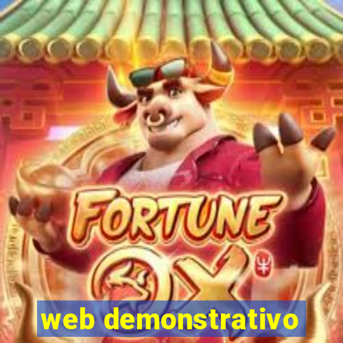 web demonstrativo