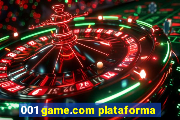 001 game.com plataforma