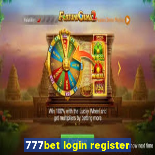 777bet login register