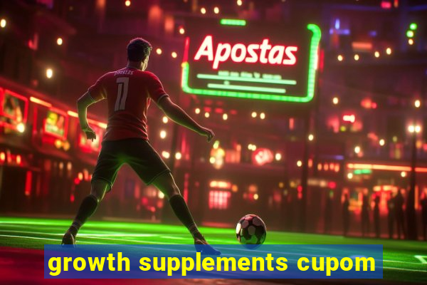 growth supplements cupom