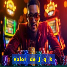 valor de j q k en blackjack