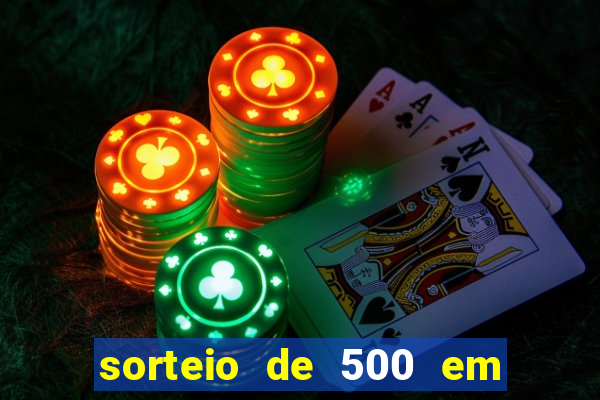 sorteio de 500 em cash toda segunda feira novibet