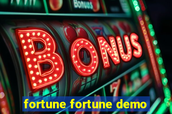 fortune fortune demo