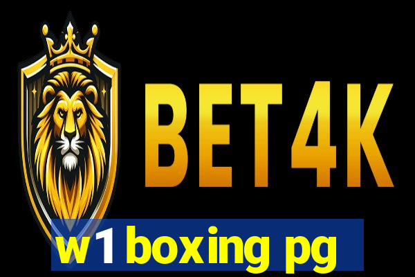 w1 boxing pg