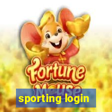 sporting login