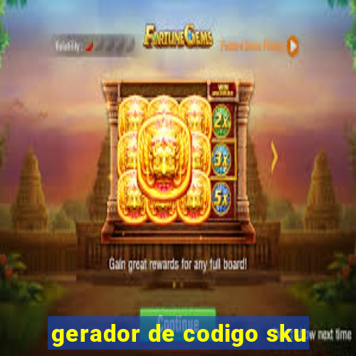 gerador de codigo sku