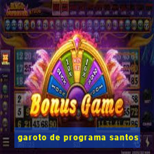 garoto de programa santos