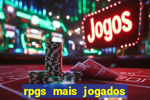 rpgs mais jogados do mundo