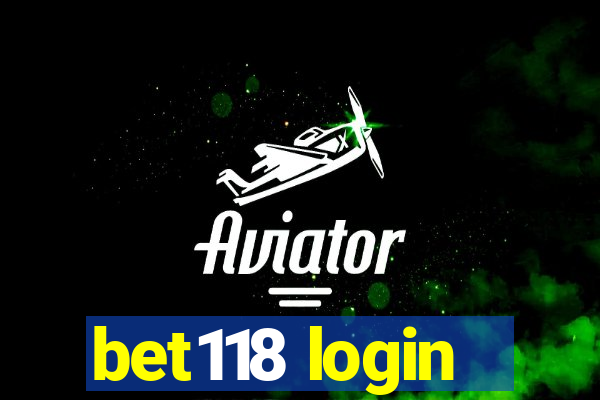 bet118 login