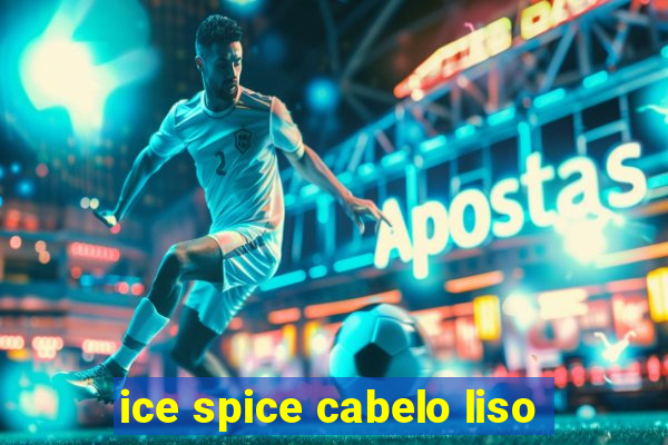 ice spice cabelo liso