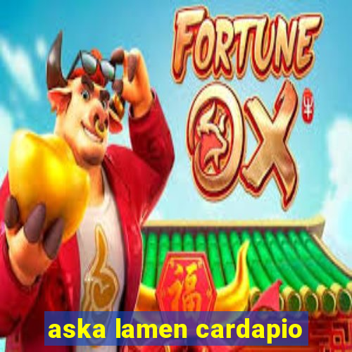 aska lamen cardapio