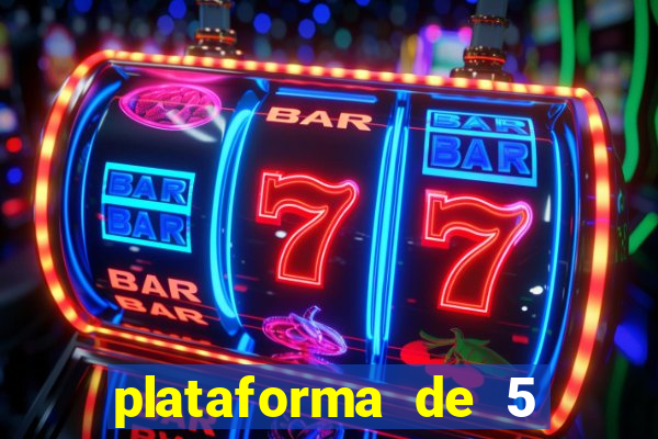 plataforma de 5 reais jogo do tigre