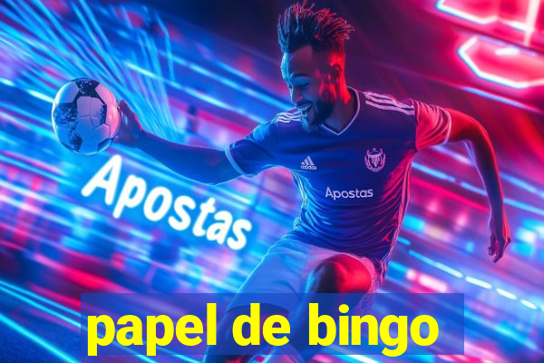 papel de bingo