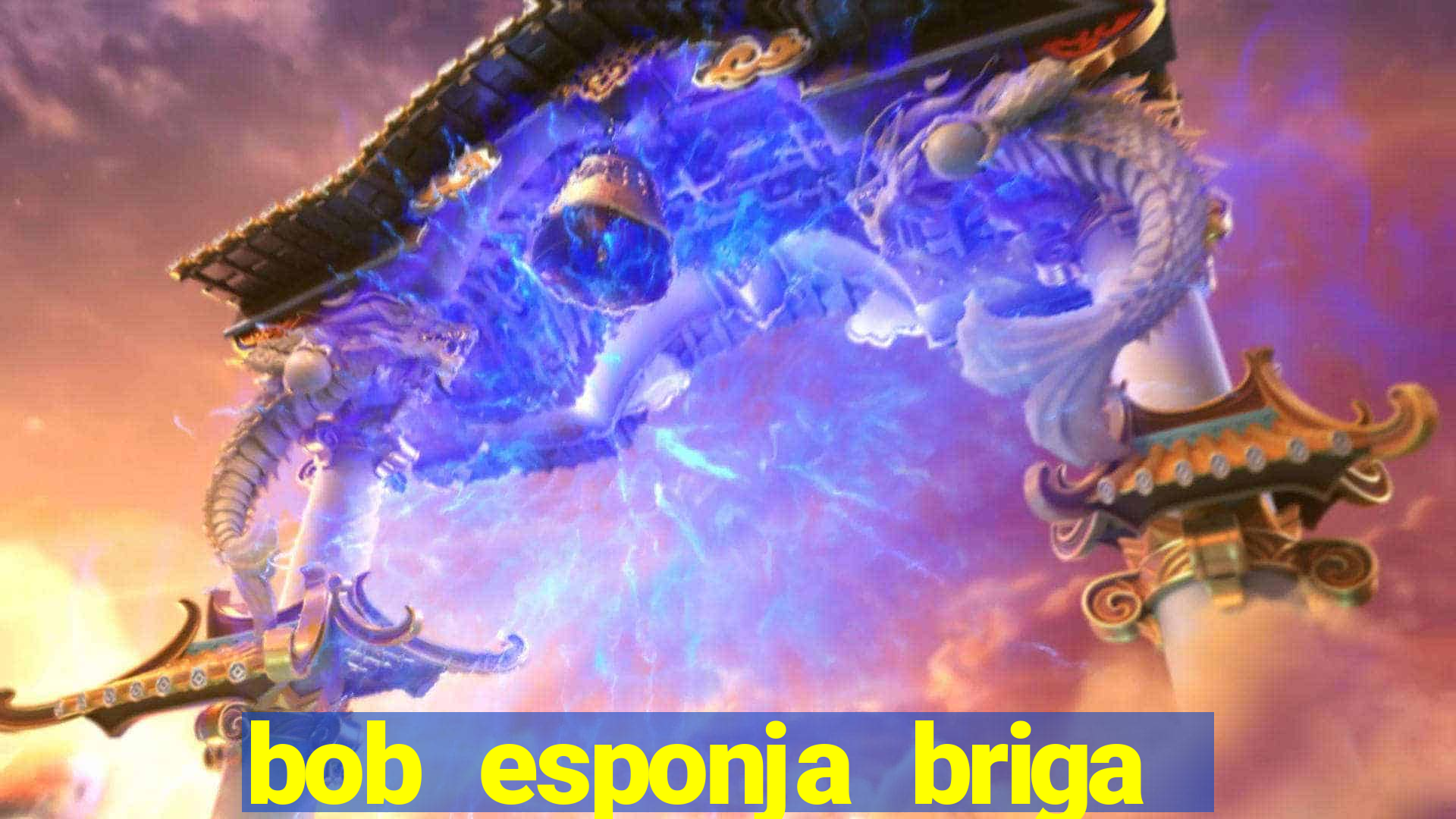 bob esponja briga nos corais