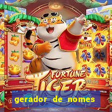 gerador de nomes para jogos