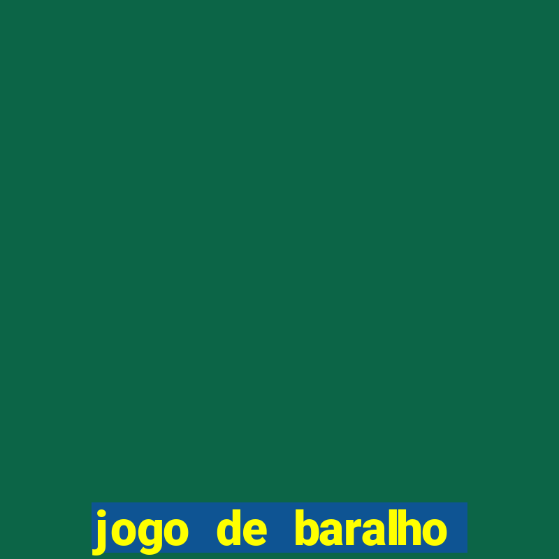 jogo de baralho valendo dinheiro