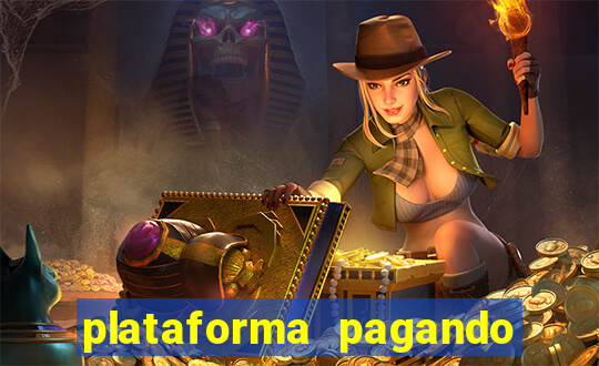 plataforma pagando fortune tiger