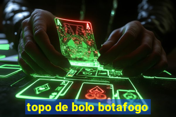 topo de bolo botafogo