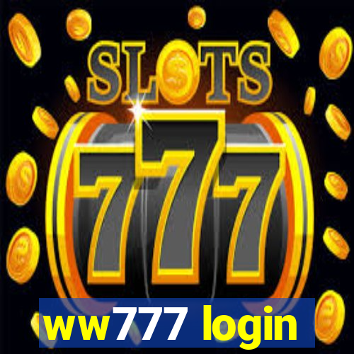 ww777 login