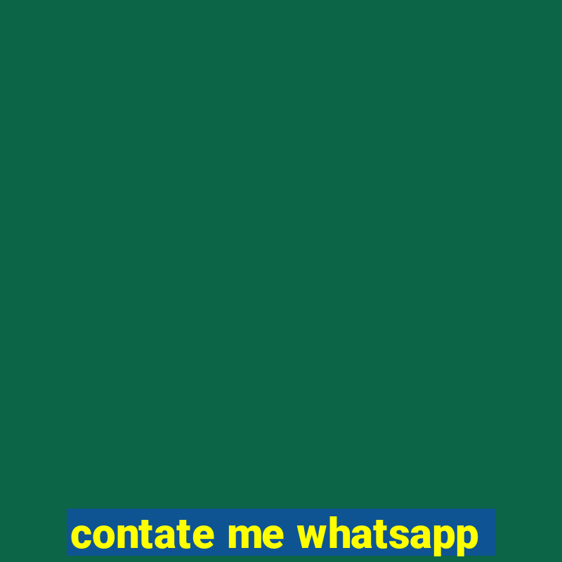 contate me whatsapp