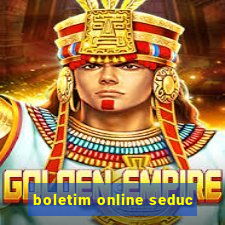 boletim online seduc