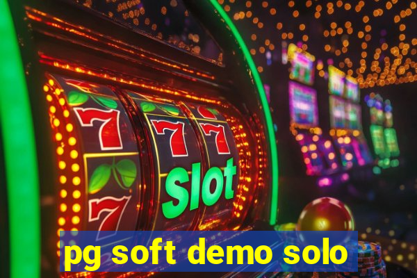 pg soft demo solo