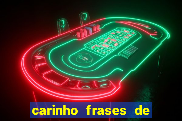 carinho frases de boa noite