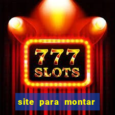 site para montar time de futebol