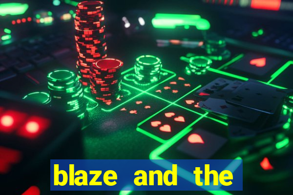 blaze and the monster machines logo font