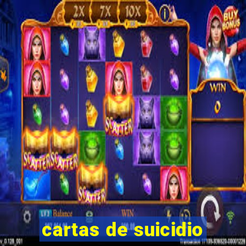 cartas de suicidio