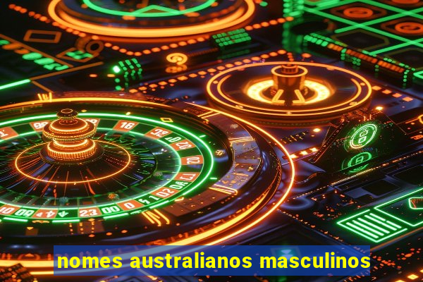 nomes australianos masculinos