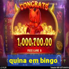 quina em bingo