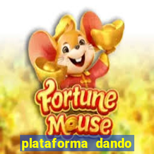 plataforma dando bonus de cadastro